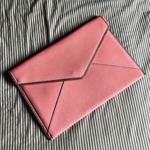 Rebecca Minkoff Envelope Clutch with Zipper Detail